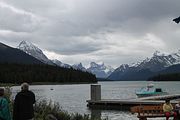 61 - Maligne Canyon, Medicine Lake, Maligne Lake - IMG_1142